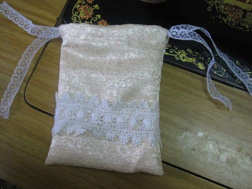 布藝diy 怎樣制作布束口袋